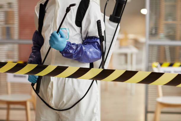 Professional Hoarding Cleanup technician working in Saugatuck, CT